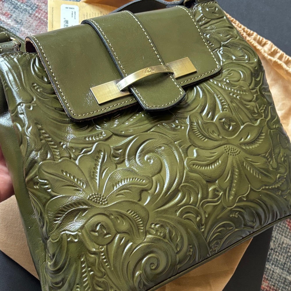 Patricia Nash Olive Handbag